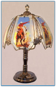 Bronco Rider Touch Lamp