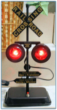 Blinking Railroad Light With Sound