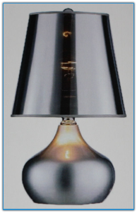 Luster Silver Table Lamp