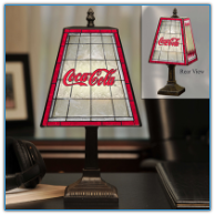 Coca-Cola Classic - Art Glass Table Lamp