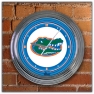 Florida Gators - Neon Light Wall Clock