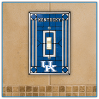 Kentucky Wildcats - Single Art Glass Light Switch Cover