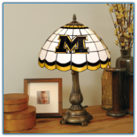 Missouri Tigers - Stained-Glass Tiffany-Style Table Lamp