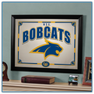 Montana State Bobcats - Framed Mirror