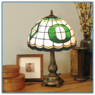 Oregon Ducks - Stained-Glass Tiffany-Style Table Lamp