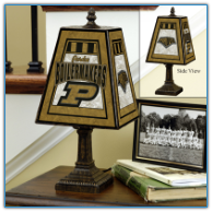 Purdue Boilermakers - Art Glass Table Lamp