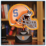 Syracuse Orangemen - Neon Helmet & Cap Desk Lamp