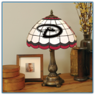 Arizona Diamondbacks - Stained-Glass Tiffany-Style Table Lamp