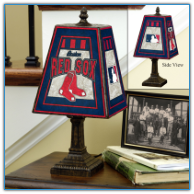 Boston Red Sox - Art Glass Table Lamp