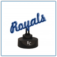 Kansas City Royals - Neon Script Desk Lamp
