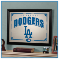 Los Angeles Dodgers - Framed Mirror