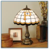 Pittsburgh Pirates - Stained-Glass Tiffany-Style Table Lamp