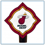 Miami Heat - Vintage Art Glass Night Light