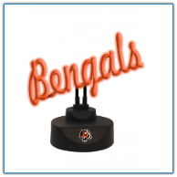 Cincinnati Bengals - Neon Script Desk Lamp