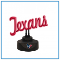 Houston Texans - Neon Script Desk Lamp