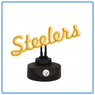 Pittsburgh Steelers - Neon Script Desk Lamp