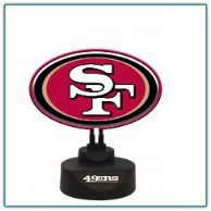 San Francisco 49ers -Team Logo Neon Desk Lamp