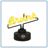 Boston Bruins - Neon Script Desk Lamp