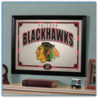 Chicago Blackhawks - Framed Mirror