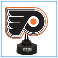 Philadelphia Flyers -Team Logo Neon Desk Lamp