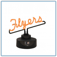 Philadelphia Flyers - Neon Script Desk Lamp