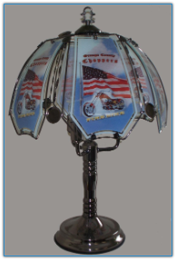 Orange County Choopers Touch Lamp
