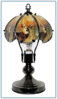Small Whitetail Buck Touch Lamp