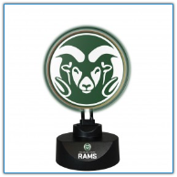 Colorado State Rams -Team Logo Neon Desk Lamp