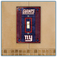 New York Giants - Single Art Glass Light Switch Cover