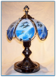Small Dolphin Touch Lamp