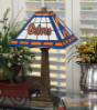 Florida Gators - Stained-Glass Mission-Style Table Lamp