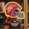 Iowa State Cyclones - Neon Helmet & Cap Desk Lamp