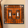 Oregon State Beavers - Double Art Glass Light Switch Cover