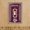 Texas A&M Aggies - Single Art Glass Light Switch Cover