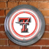 Texas Tech Raiders  - Neon Light Wall Clock