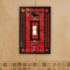 Texas Tech Red Raiders - Single Art Glass Light Switch Cover