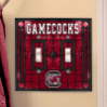 South Carolina Gamecocks - Double Art Glass Light Switch Cover