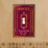 Virginia Tech Hokies - Single Art Glass Light Switch Cover