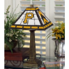 Pittsburgh Pirates - Stained-Glass Mission-Style Table Lamp