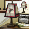 Atlanta Falcons - Art Glass Table Lamp