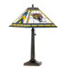 Jacksonville Jaquars - Stained-Glass Mission-Style Table Lamp