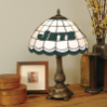 New York Jets - Stained-Glass Tiffany-Style Table Lamp