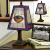 Atlanta Thrashers - Art Glass Table Lamp