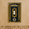 Boston Bruins - Single Art Glass Light Switch Cover