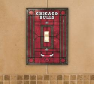 Chicago Bulls - Single Art Glass Light Switch Cover