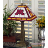 Minnesota Gophers - Stained-Glass Mission-Style Table Lamp