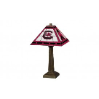 South Carolina Gamecocks - Stained-Glass Mission-Style Table Lamp
