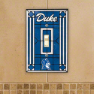 Duke Blue Devils - Single Art Glass Light Switch Cover