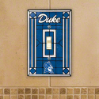 Duke Blue Devils - Single Art Glass Light Switch Cover