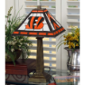 Cincinnati Bengals - Stained-Glass Mission-Style Table Lamp